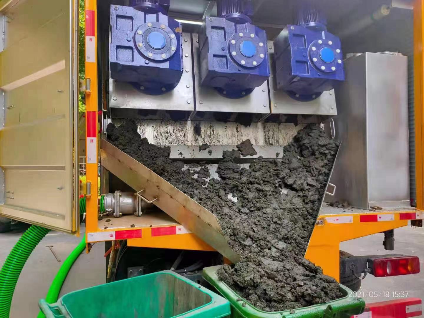 成都化粪池清掏城市维护站-泥浆净化干湿分离处理